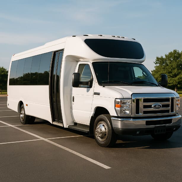 Amarillo Shuttle Bus Rentals 20 Passenger Shuttle Bus