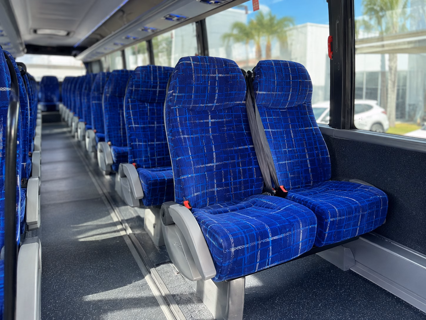 amarillo construction and film crew shuttle buses
