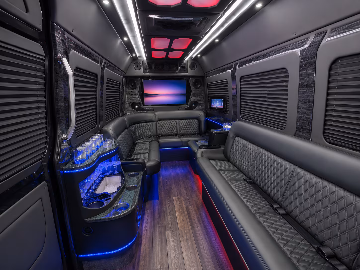 bus rental options for amarillo trips