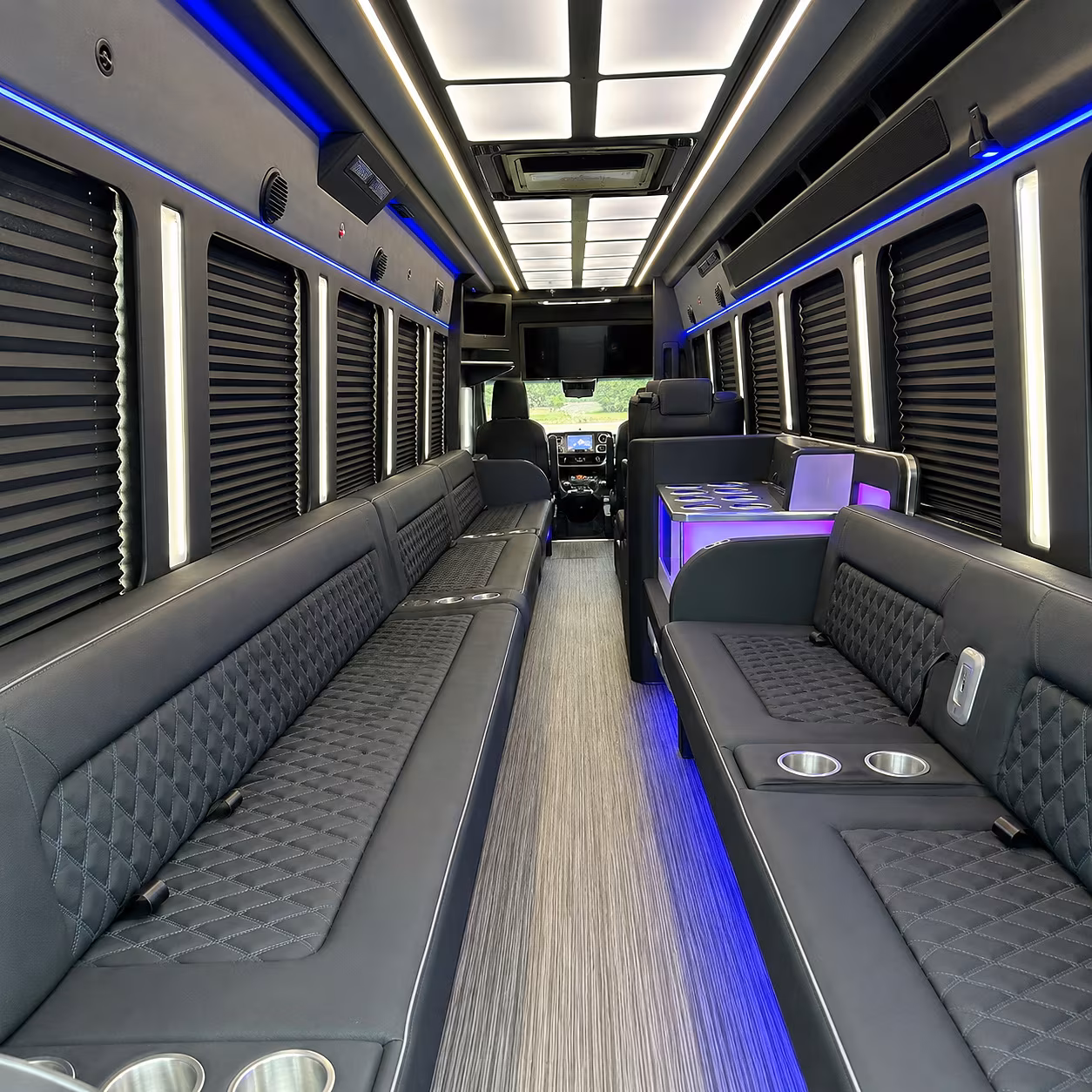hit every photo stop in your amarillo party bus before the dance